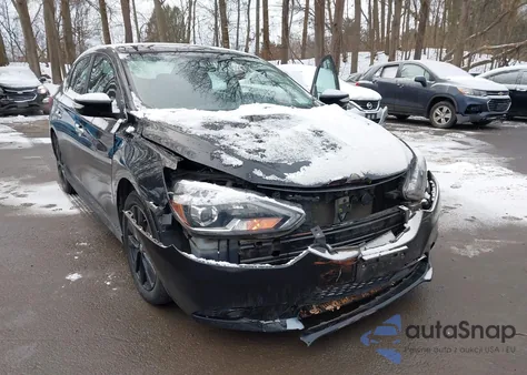 2018 Nissan Sentra Sr из США, поврежденный, VIN 3N1AB7AP7JY288287